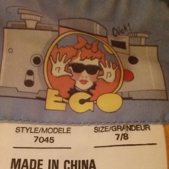 Ego | Double Breasted Sunshine Yellow Orange Jacket - Picture 6 of 8